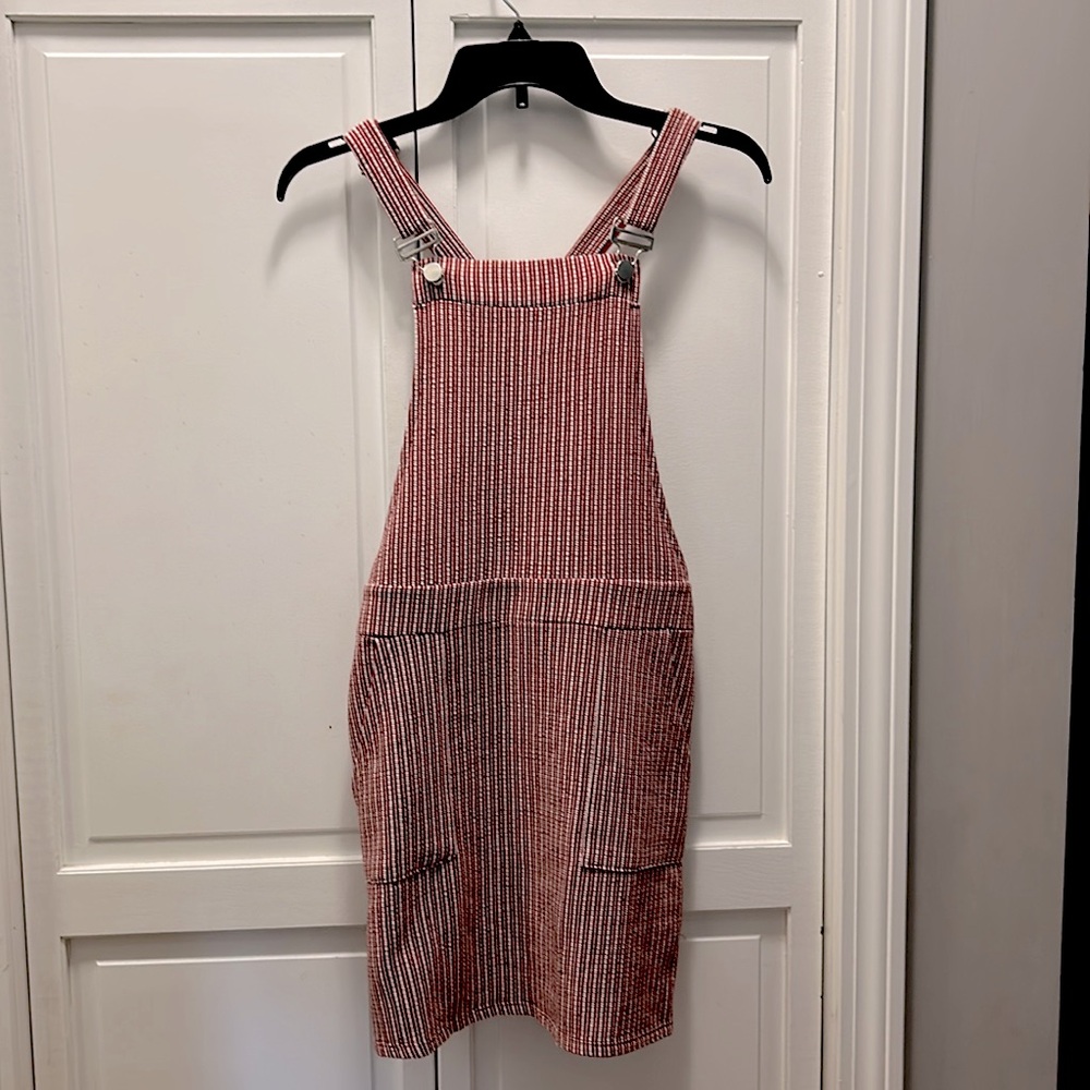 ✨ HOLLISTER ✨ NWT Striped Stretch Overalls Dress Size Small